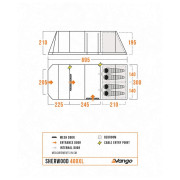 Namiot rodzinny Vango Sherwood 400XL Package