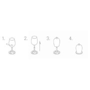 Kieliszek GSI Outdoors Glacier Stainless Red Wine Glass