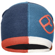 Czapka Ortovox Patchwork Beanie niebieski NightBlue