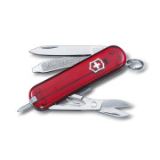 Składany nóż Victorinox Signature Ruby czerwony przezroczysty TransRed