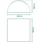 Namiot imprezowy Coleman FastPitch Event Shelter XL
