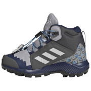 Buty dziecięce Adidas Terrex Mid Gtx Minecraft szary Glogry/Greone/Grefiv