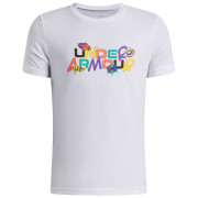 Dziecięca koszulka Under Armour UA B Patch Pack Wm SS White biały/czarny White / / Black