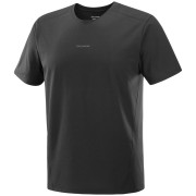 Koszulka męska Salomon Trackline SS Tee czarny Deep Black