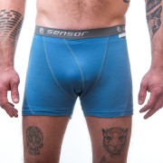 Bokserki Sensor Merino Wool Active niebieskie