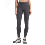 Damskie legginsy 4F Tights Cas F307 szary Middle Grey Melange