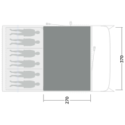 Dywan do namiotu Outwell Cozy Carpet Denver 6