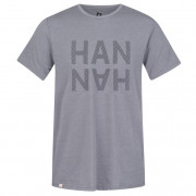 Koszulka męska Hannah Grem zarys steel gray mel (black)