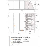 Namuchowany namiot Vango Aether Air 600XL