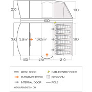 Namiot Vango Langley 600 XL