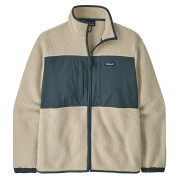 Bluza męska Patagonia M's Retro Pile Patch Jkt beżowy/zielony Pelican