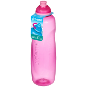 Butelka Sistema Helix Squeeze Twist ‘n’ Sip 600 ml różowy