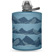 Butelka składana Hydrapak Stow Mountain 500ml niebieski Tahoe Blue