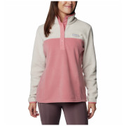 Sweter damski Columbia Benton Springs™ 1/2 Snap Pull Over Ii różowy/biały Dark Stone, Pink Agave