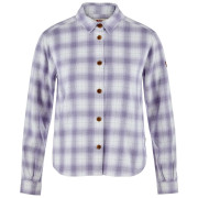Koszula damska Fjällräven Övik Boxy Flannel Shirt W biały/fioletowy Eggshell-Lavender Mist