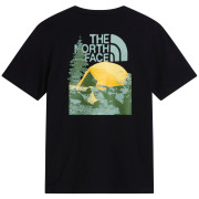 Koszulka męska The North Face M Pitch A Tent Relaxed Ss Tee czarny TNF BLACK