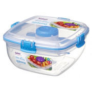 Pojemnik na sałatkę Sistema Salad To Go 1,1L jasnoniebieski