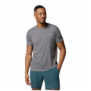 Koszulka męska Columbia Zero Rules™ Light SS Crew szary City Grey
