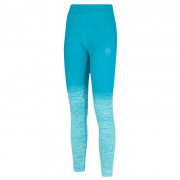 Damskie legginsy La Sportiva Patcha Leggings W jasnoniebieski Crystal/Turquoise
