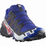 Buty męskie Salomon Speedcross 6 Gore-Tex Equipe niebieski/czerwony Surf The Web / Fiery Red / White