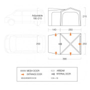 Przedsionek Vango Tailgate AirHub Low