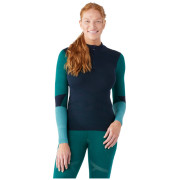 Damska koszulka Smartwool W Intrknt Thrml Mrn Bl Colorbl 1/4 Zip