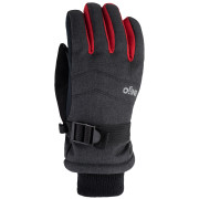 Rękawice narciarskie dla dzieci Bejo Osian Jrb zarys DarkGrayMelange/Black/ChineseRed