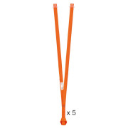 Lonża regulowana Petzl Aventex 5pc pomarańczowy orange