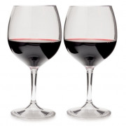 Kieliszki do wina GSI Outdoors Nesting Red Wine Glass Set przeroczysty