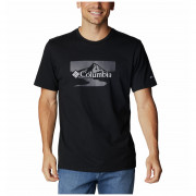 Koszulka męska Columbia Path Lake™ Graphic Tee II czarny/biały