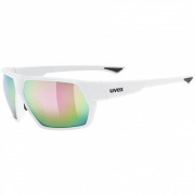 Okulary sportowe Uvex Sportstyle 238 biały/różówy White Matt/Mirror Pink