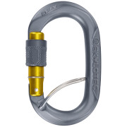 Karabinek Skylotec Ovx SGL (screw gate with spring bar) szary/żółty Anthracite/Mustard