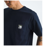 Koszulka męska The North Face M Mountain Logo Relaxed S/S Pocket Tee