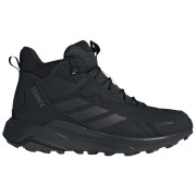 Męskie buty turystyczne Adidas Terrex Anylander Leather Mid Climaproof czarny Cblack/Carbon/Grefou