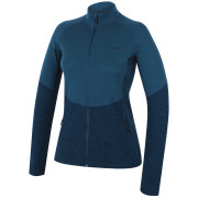 Bluza damska MOOA Merino 3D 240 niebieski lagoon blue