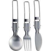 Zestaw sztućców Rockland Set Stainless srebrny silver