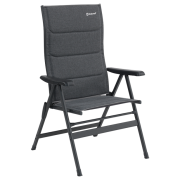 Krzesło Outwell Clements XL czarny/szary Black & Grey