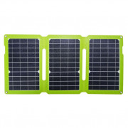 Panel słoneczny Swissten FOLDABLE SOLAR PANEL 21W czarny/zielony