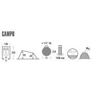 Namiot High Peak Campo