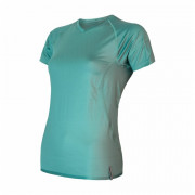 Damska koszulka Sensor Coolmax Tech jasnoniebieski mint