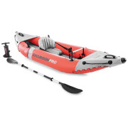 Nadmuchiwany kajak Intex Excursion Pro K1 szary/czerwony grey