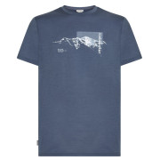 Męska koszulka Icebreaker Men M 150 Tech Lite SS Tee Pure Altitude szary/niebieski Dawn