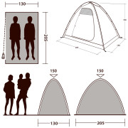 Sypialnia Outwell Free Standing Inner