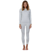 Damska bielizna termoaktywna Fundango Seamless Baselayer Set biały ivory
