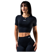 Damski top Nebbia Seamless Short-Sleeve Top Power czarny BLACK
