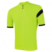 Męska koszulka kolarska Sensor Cyklo Coolmax Classic żółty Reflex Neon Yellow