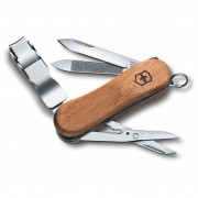 Składany nóż Victorinox Nailclip 580 Wood