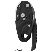Przyrząd asekuracyjny Petzl Rig Repairable czarny Black