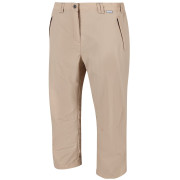 Damskie spodnie 3/4 Regatta Chaska Capri II beżowy Moccasin