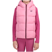Kamizelka dziecięca 4F Vest Jacket F370 Light Pink różowy Light Pink